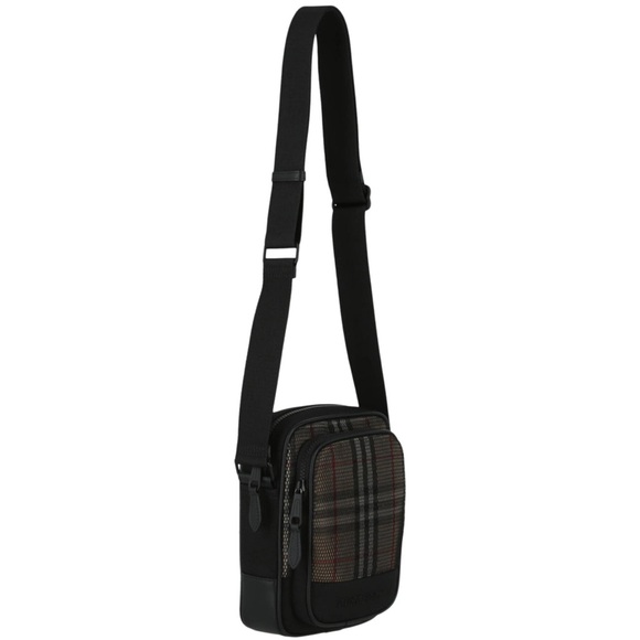 Burberry unisex check Nova logo monogram crossbody bag NEW - Picture 3 of 13